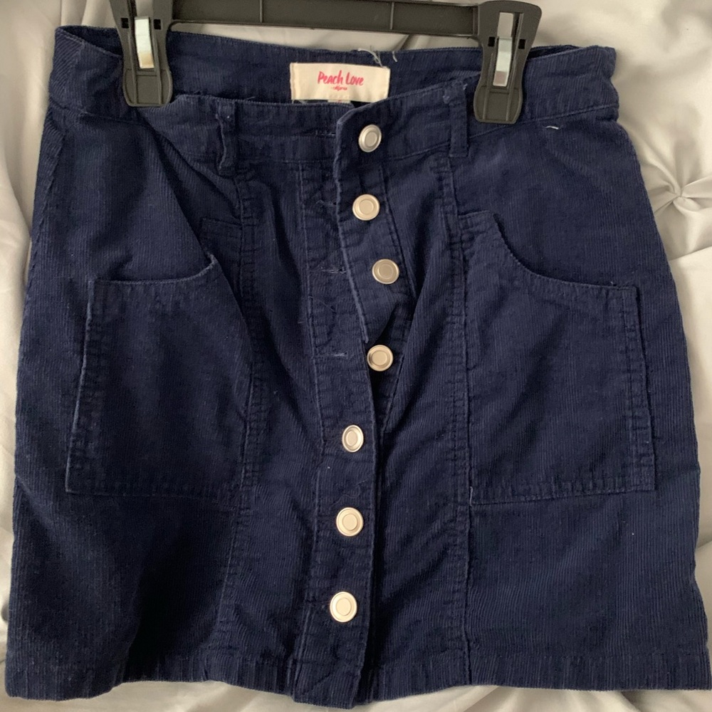 cute button skirt
